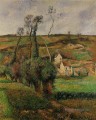 la place du cabage à pontoise 1882 Camille Pissarro paysage